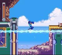 une photo d'Ã©cran de Mega Man and Bass sur Nintendo Super Nes